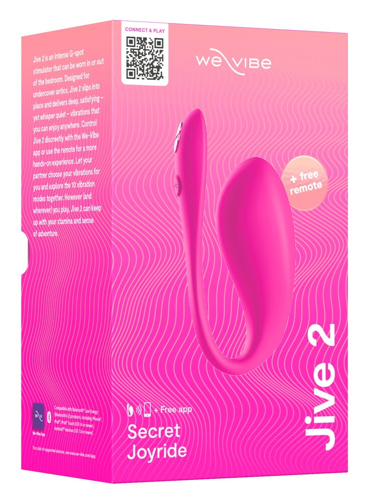 Vibro-Ei „Jive 2“ per Fernbedienung und App steuerbar